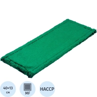 Насадка МОП 40х13 см микрофибра ухо+карман зеленый MF2088