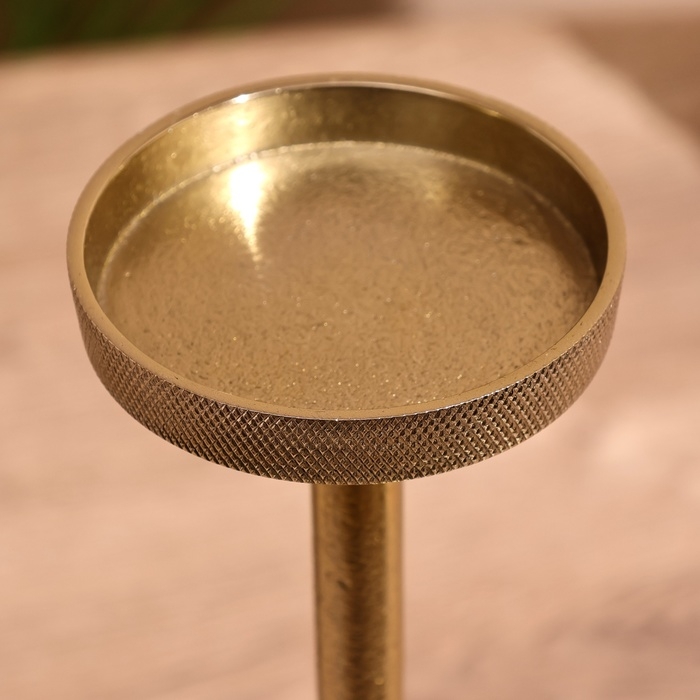 Подсвечник  Подсвечник "Бригс" 22 см, алюминий