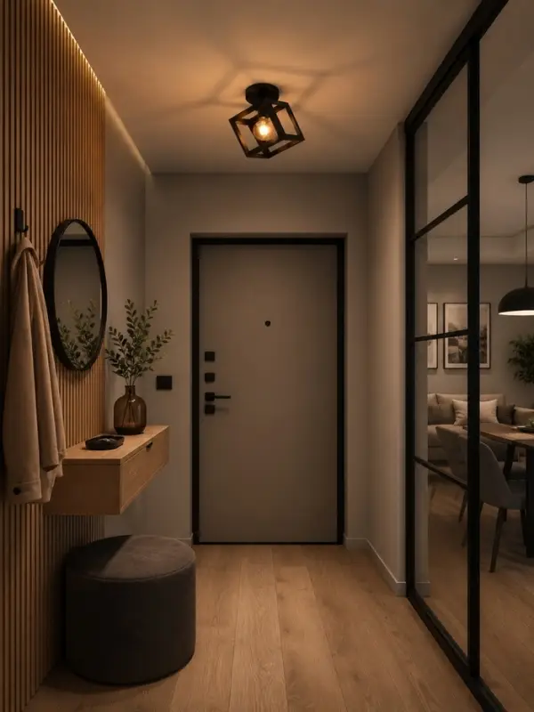 Люстра потолочная BayerLux &laquo;Куб&raquo;, 40 Вт, E27, 16&times;16&times;19 см, чёрная
