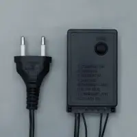 Гирлянда &laquo;Нить&raquo; 10 м с насадками &laquo;Шарики 1.5 см&raquo;, IP44, тёмная нить, 100 LED, свечение синее, 8 режимов, 220 В