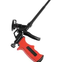 Пистолет для монтажной пены ТУНДРА, металлический корпус с тефлоновым покрытием