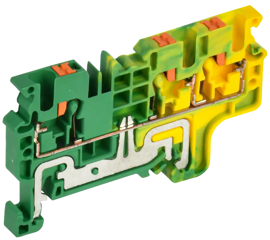 ARMAFIX Клемма пружинная Push-in CP-MC-PEN земля 3 вывода 2,5мм2 IEK