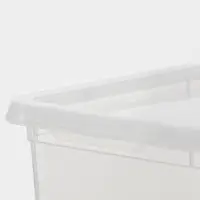 Контейнер для хранения Palm, 2 л, 19&times;15.3&times;9.8 см, с крышкой, прозрачный