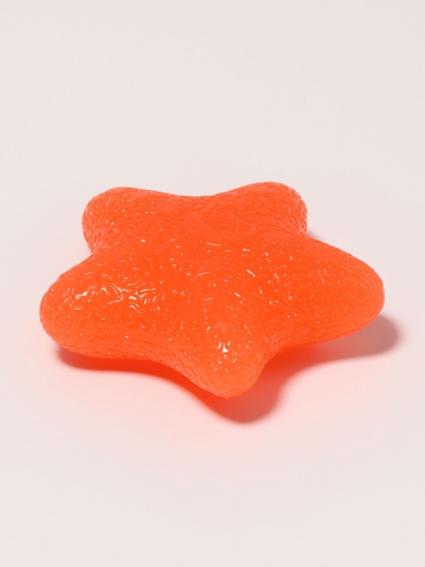 Массажёр реабилитационный TPR (термопласт резина) нагр 20кг d 8см оранж накл OT Массажёр реабилитационный TPR (термопласт резина) нагр 20кг d 8см оранж накл OT