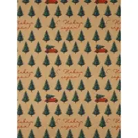 Набор упаковочной бумаги &laquo;Зимние истории&raquo;,4 листа, 70 &times; 100 см