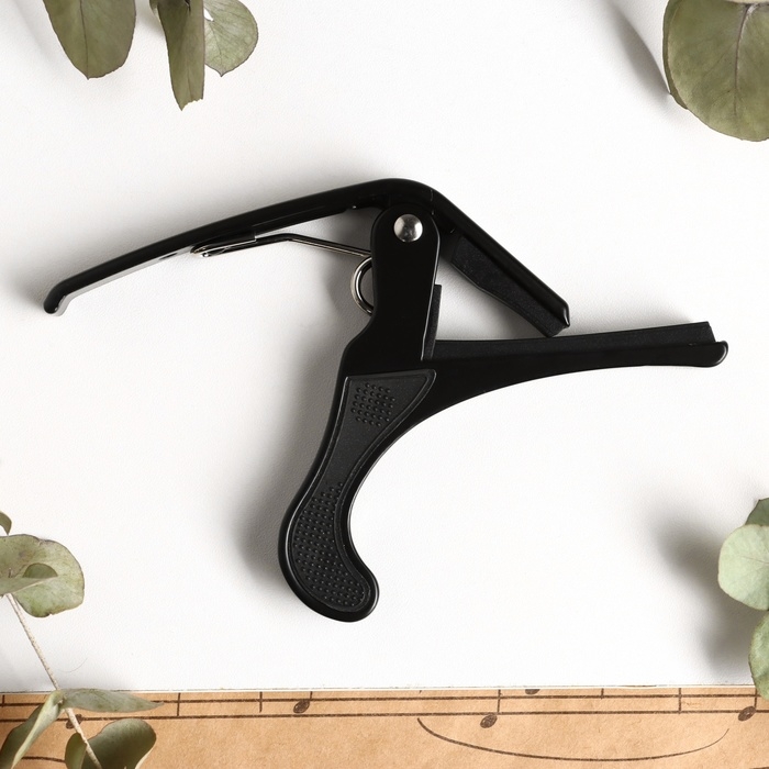 Каподастр для гитары Music Life черный Каподастр для гитары Music Life черный