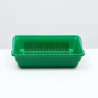 Туалет глубокий с сеткой, 36&times;25&times;9 см, зеленый