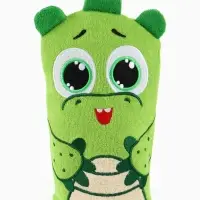 Мочалка детская для купания &laquo;Крокодильчик Кроки&raquo;, варежка, из махры, ЦЫП-ЦЫП