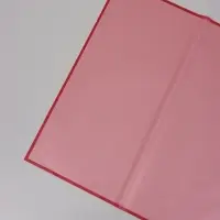 Пленка для цветов, "Полупрозрачная кайма", бордовая, 57х57 см