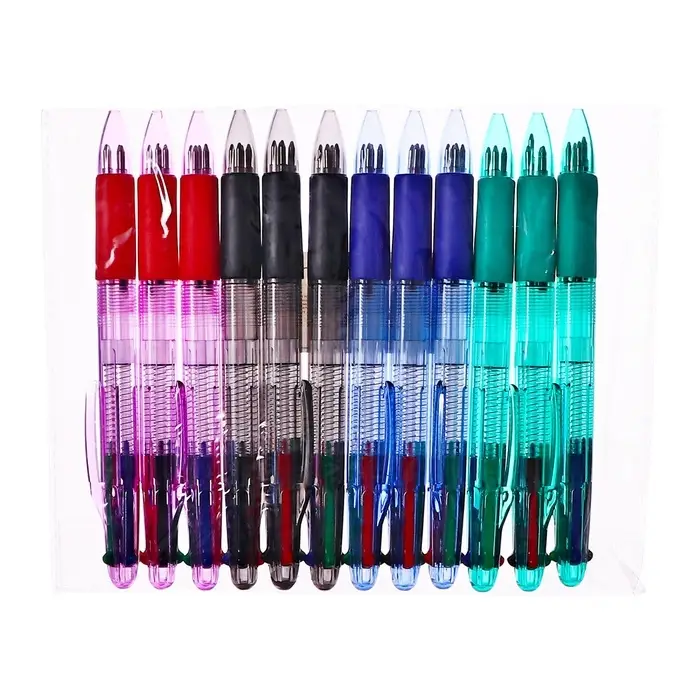 Ручка шариковая многоцветная, автоматическая, 4 цвета, МИКС Ручка шариковая многоцветная, автоматическая, 4 цвета, МИКС