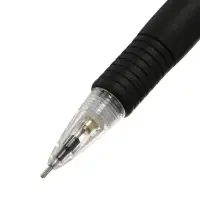 Карандаш механический, 0.5 мм, с резиновым держателем, чёрным