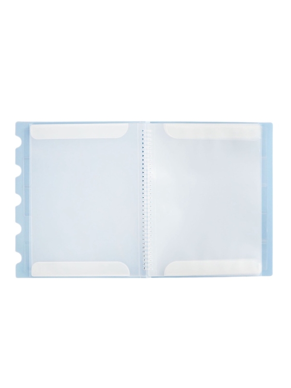 Нотная папка - 20 файлов 40 листов голубая Нотная папка - 20 файлов 40 листов голубая