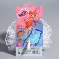 Бант для волос, ВИНКС, с бусинами, 11 см Бант для волос, ВИНКС, с бусинами, 11 см