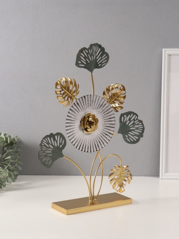 Сувенир металл  Сувенир металл "Тропический букет" 8,2х30,5х45 см