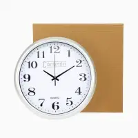 Часы настенные классические &laquo;Соломон&raquo;, дискретный ход, d=30 см, от батарейки 1&times;АА