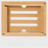 Набор аксессуаров для ванной SAVANNA BAMBOO, дозатор, стакан, мыльница