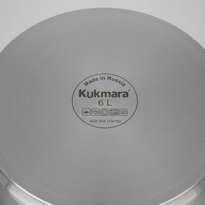 Кастрюля SAFIA, 6 л, d=24 cм, стеклянная крышка Кастрюля SAFIA, 6 л, d=24 cм, стеклянная крышка