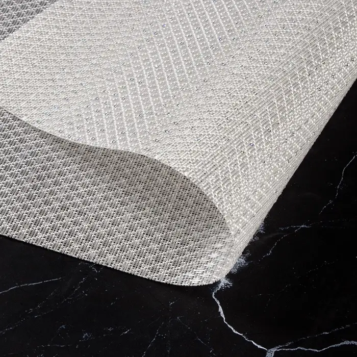 Салфетки сервировочные на стол Доляна Star, 4 шт., 45&times;30 см, белые