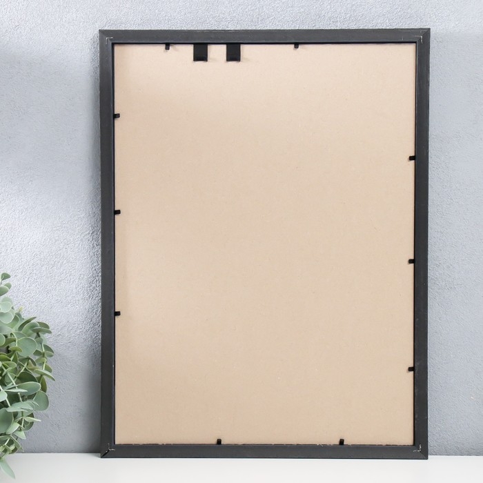 Фоторамка пластик Фоторамка пластик "Камея" 30х40 см, чёрный