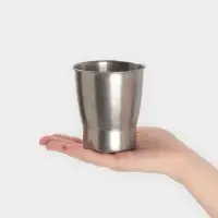 Кружка Hanna Kn&ouml;vell Vanha, 370 мл, нержавеющая сталь, серебристая