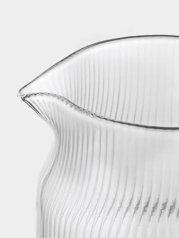 Кувшин стеклянный Кувшин стеклянный "Грани", крышка-сито, 1200 мл, 13х9х25