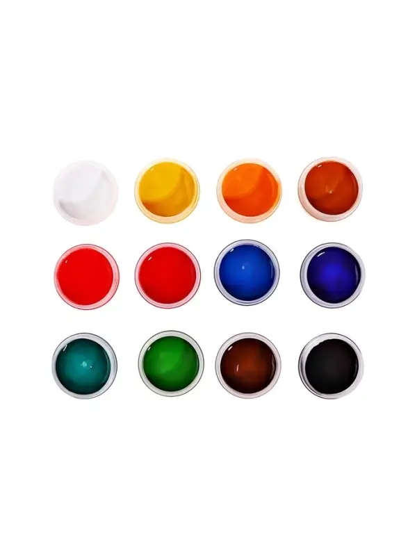 Гуашь 12 цветов &times; 15 мл ZOO