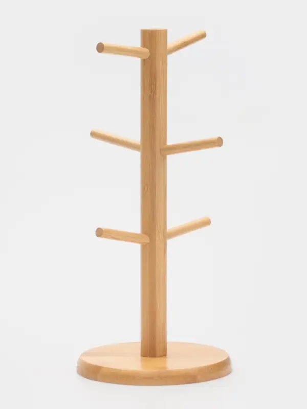Держатель для кружек BellaTenero Bamboo, 14.5&times;32 см, бамбук