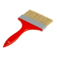Кисть плоская ЛОМ промо, искусственная щетина, пластиковая рукоятка, 5", 125 мм