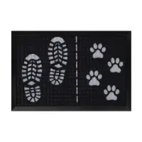 Коврик придверный тм VETTA Торин, 38х58см, полиэстер, 3 дизайна