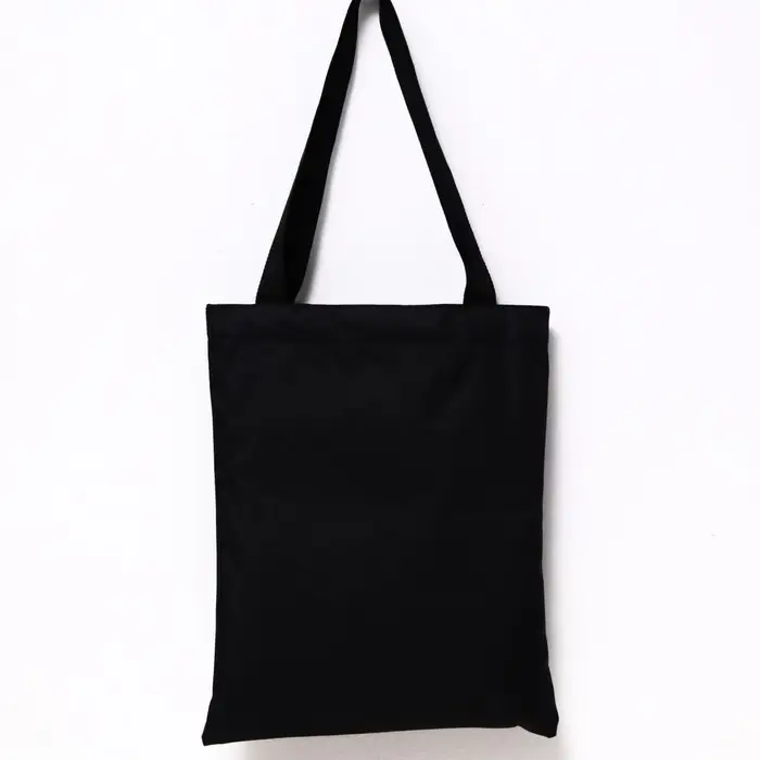 Сумка текстильная ICONIK, 31×1×40.5 см, отдел без молнии, без подклада, черная Сумка текстильная ICONIK, 31×1×40.5 см, отдел без молнии, без подклада, черная