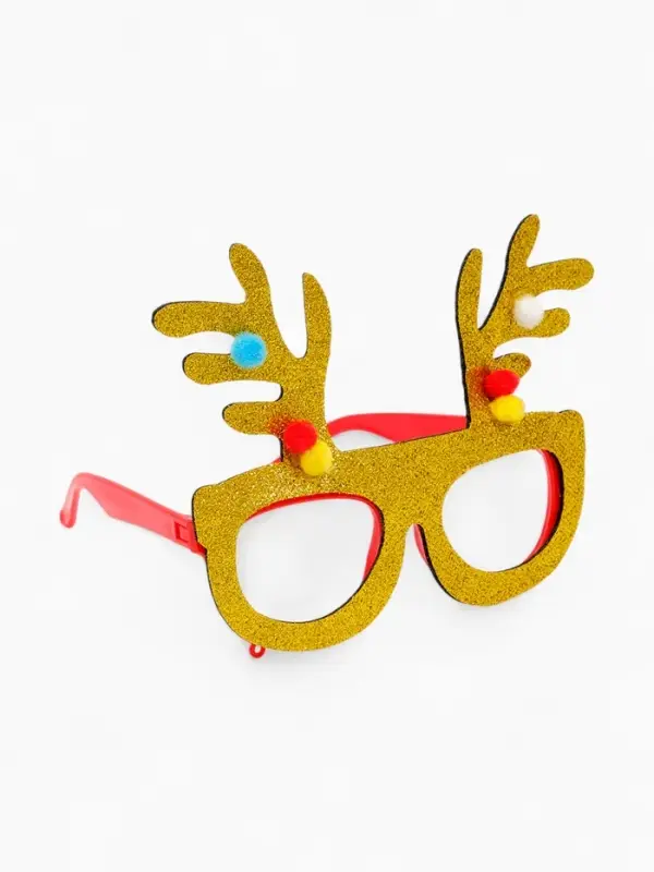 Карнавальные очки «Новогодние» набор 12 штук