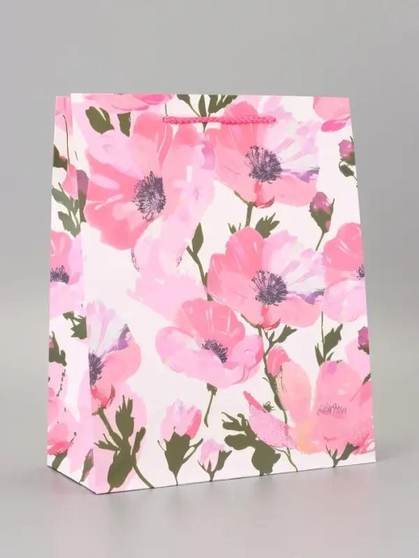 Пакет подарочный ламинированный «Весна» 26×12×32 см Пакет подарочный ламинированный «Весна» 26×12×32 см