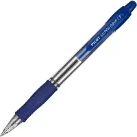 Ручка шариковая Pilot. Super Grip, автоматическая, синий стержень BPGP-10R-F (L), узел 0.7 мм, на масляной основе, резиновый упор