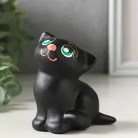 Фигурка керамика &laquo;Котёнок Мурзик&raquo;, 7&times;8&times;9 см