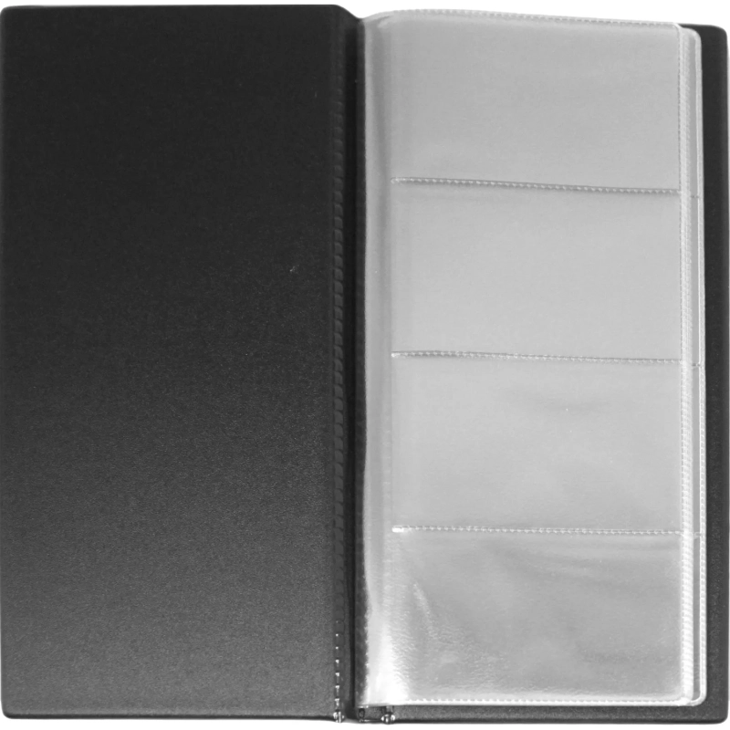 Визитница настольная на 96 визиток Attache 2350И, ПВХ, черный, Россия