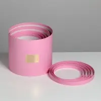 Набор коробок для цветов 5 в 1, упаковка подарочная, &laquo;Нежность&raquo;, 14&times;14&times;13 см - 22&times;22&times;19.5 см