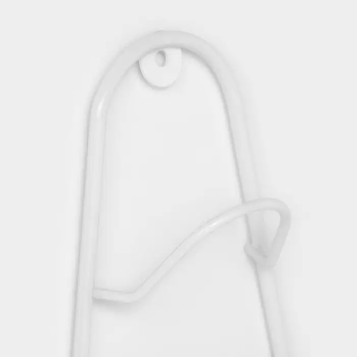 Подставка для крышек подвесная, 19.5&times;9&times;46 см, белая