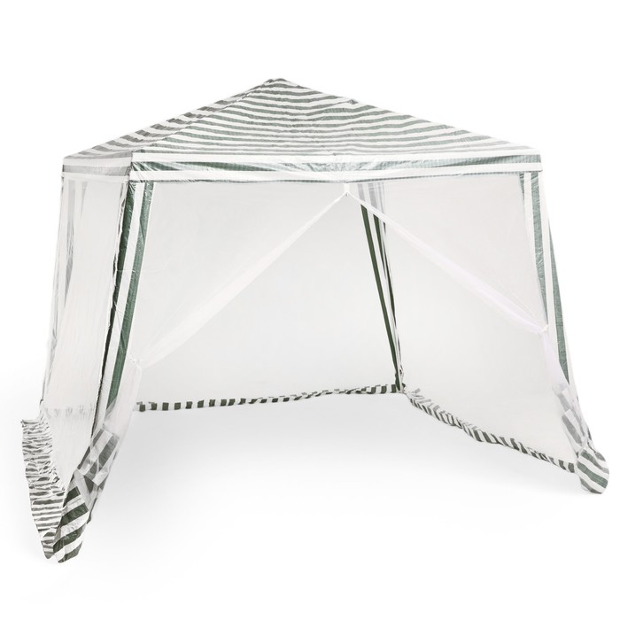 Шатер садовый 3*3м белый, закрытый зауженный Шатер садовый 3*3м белый, закрытый зауженный