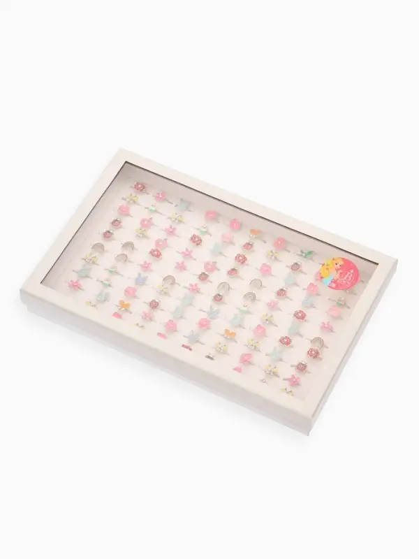 Кольцо &laquo;Выбражулька. Животный мир&raquo;, форма МИКС, МИКС, безразмерное