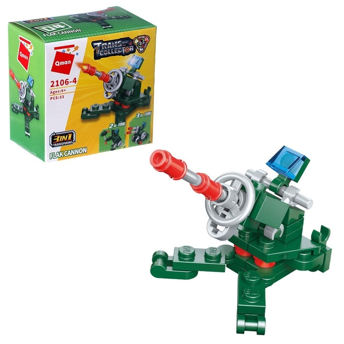 Конструктор  Конструктор "Транспорт", 2106-4   33 детали