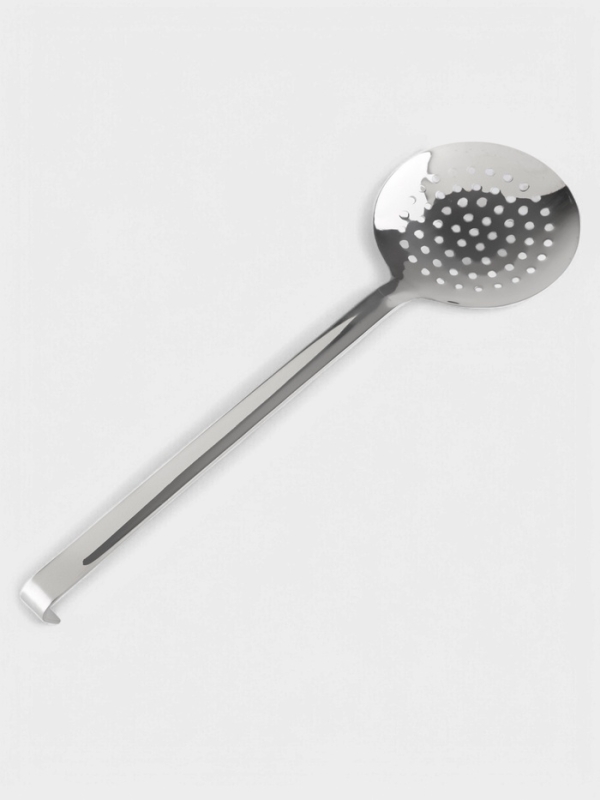 Шумовка цельнотянутая 41х12 см, d = 12 см, толщина 3 мм Шумовка цельнотянутая 41х12 см, d = 12 см, толщина 3 мм