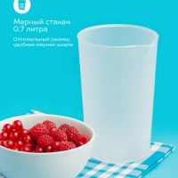 Кухонный погружной блендер измельчитель 3 в 1 со стаканом