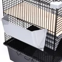 Клетка для шиншиллы &laquo;Пижон&raquo; №19, разборная, 58&times;40&times;49, серая