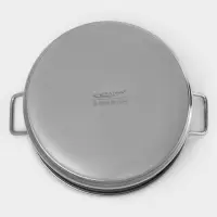 Кастрюля Катунь &laquo;Общепит&raquo;, 16 л, d=40 см, с крышкой, капсульное дно, индукция, нержавеющая сталь, хромированная