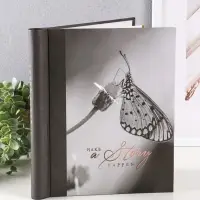 Фотоальбом 10 магнитных листов "Бабочка" 23X28см, пер-т внутр.спираль Фотоальбом 10 магнитных листов "Бабочка" 23X28см, пер-т внутр.спираль