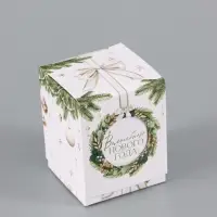 Бонбоньерка &laquo;Золотой Новый год&raquo;, 6.2&times;7&times;6.2 см