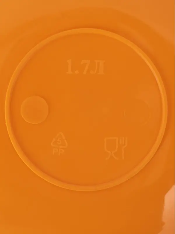 Миска пластиковая, 1.7 л, МИКС