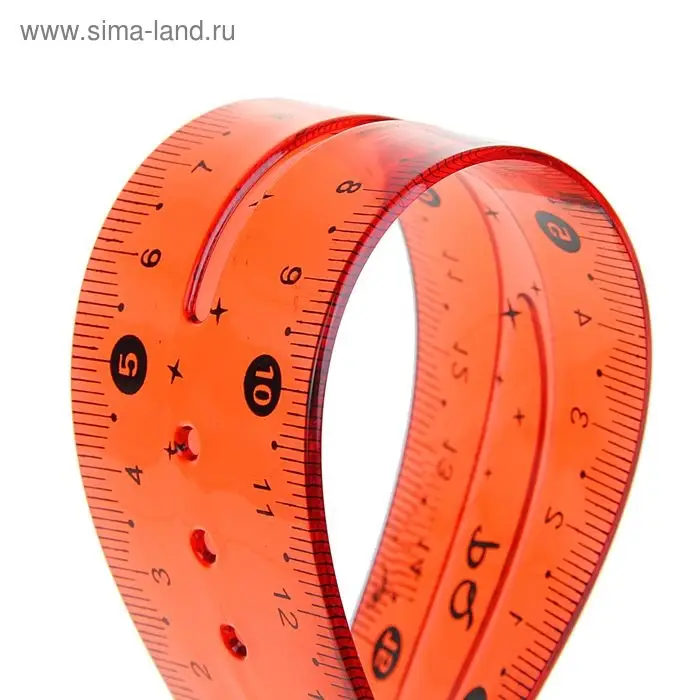 Линейка Calligrata 15 см, гибкая, силикон, МИКС Линейка Calligrata 15 см, гибкая, силикон, МИКС