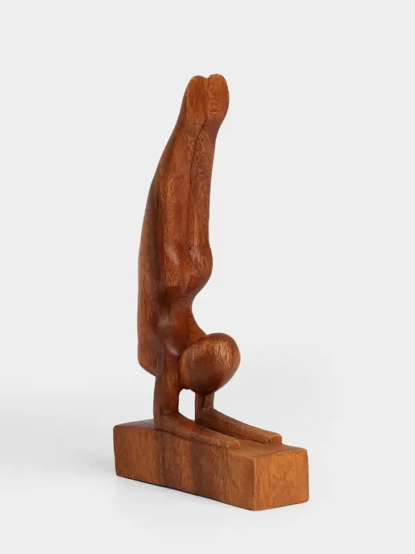 Абстракция &laquo;Гимнастика&raquo;, 11&times;4&times;20 см, дерево суар