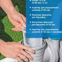 Фильтр-насос, песочный, 11355 л/час, 58486 Bestway